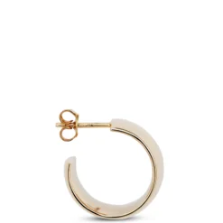 Toscano 9.9MM Chunky Hoop Earrings, 14K Yellow Gold