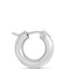Toscano 12MM Hoop Earrings, 14K White Gold