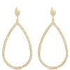 Toscano Open Pear Drop Earrings, 14K Yellow Gold