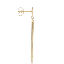 Toscano Open Pear Drop Earrings, 14K Yellow Gold