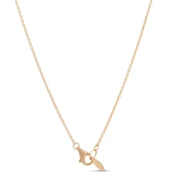 Toscano Oval Shaped Pendant with Dots, 14K Yellow Gold