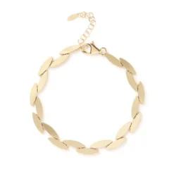 Toscano Overlapping Marquise Shapes, 14K Yellow Gold