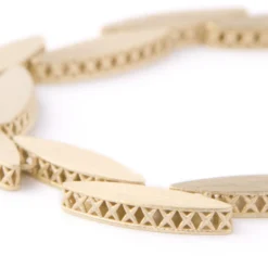 Toscano Overlapping Marquise Shapes, 14K Yellow Gold