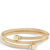 Toscano 3-Row Wrap Bracelet, 14K Yellow Gold