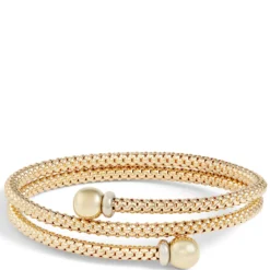 Toscano 3-Row Wrap Bracelet, 14K Yellow Gold