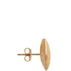 Toscano Satin Square Earrings 14K