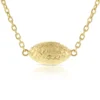 Toscano Sideways Bead Necklace 14K