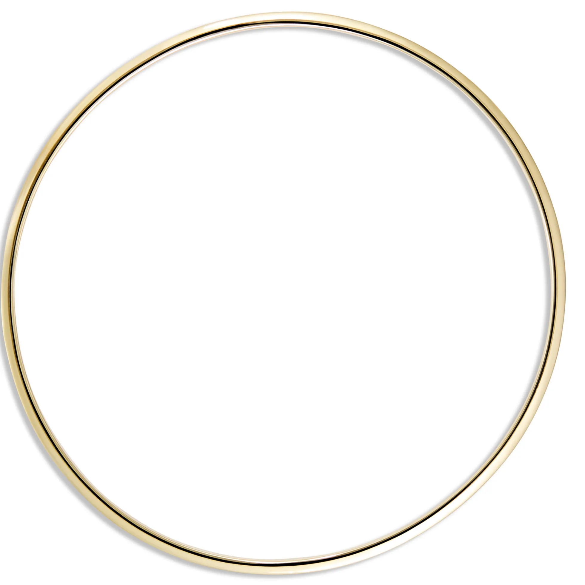 Toscano Slip-On Bangle, 14K Yellow Gold