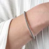 Toscano Stretchy Bangle Bracelet 14K