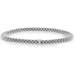 Toscano Stretchy Bangle Bracelet 14K