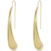 Toscano Teardrop Earrings, 14K Yellow Gold