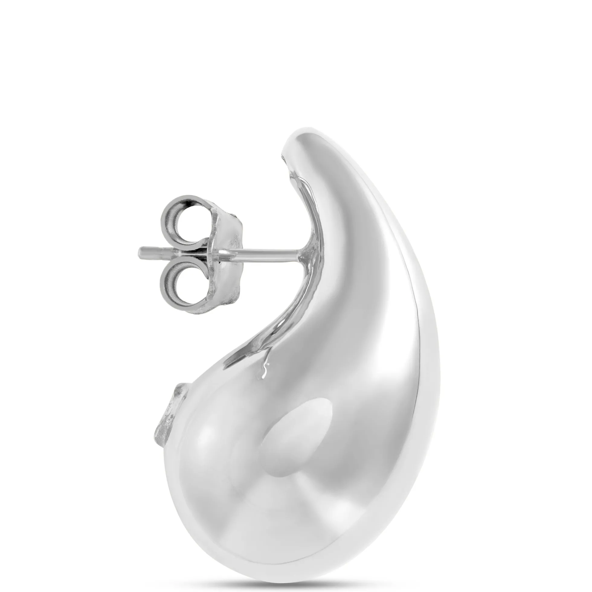 Toscano Teardrop Stud Earrings, 14K Yellow Gold