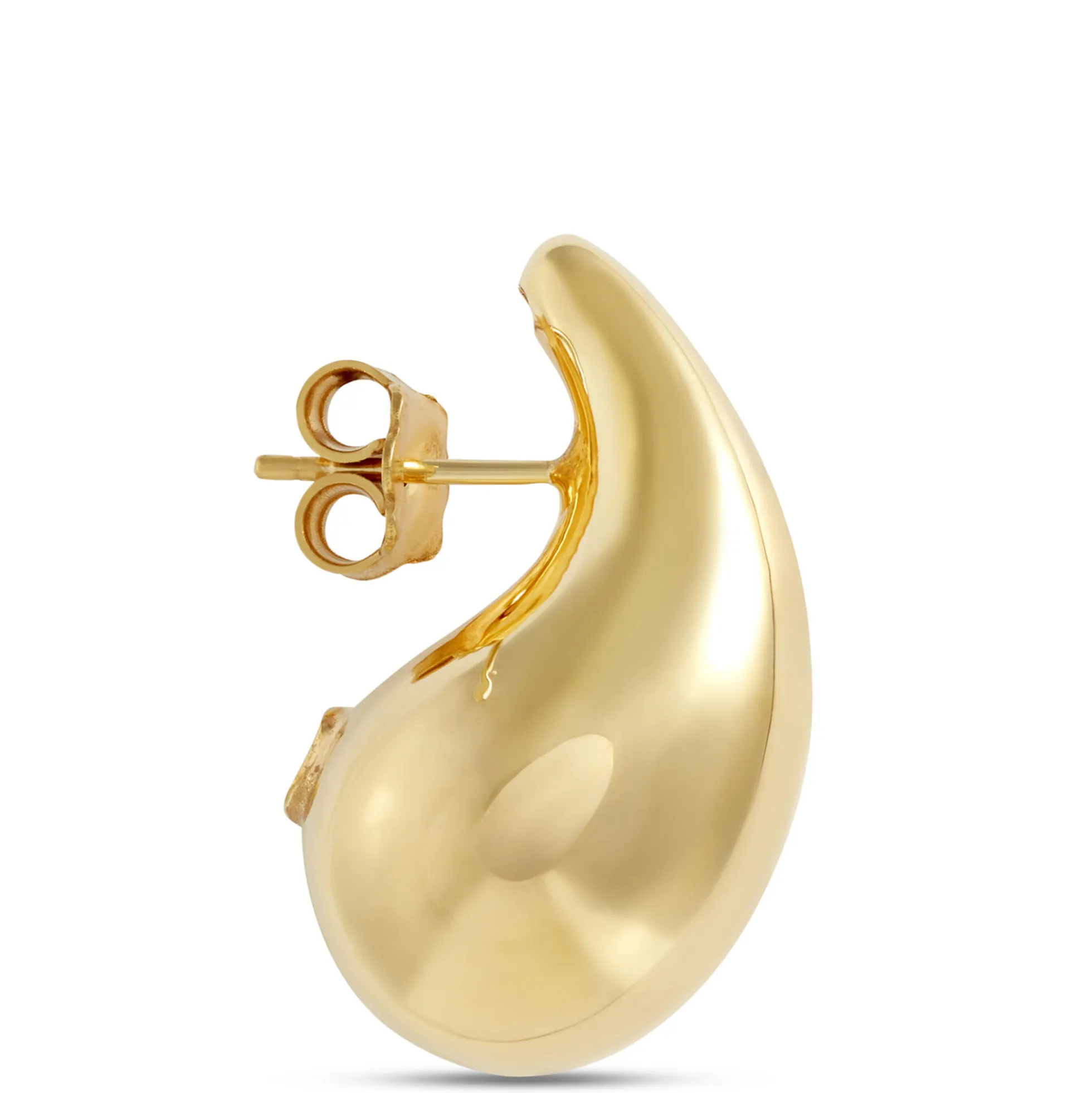 Toscano Teardrop Stud Earrings, 14K Yellow Gold