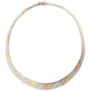 Toscano Tri-Color Cleopatra Necklace, 14K