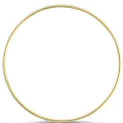 Toscano Turquoise Enamel Slip On Bangle, 14K Yellow Gold