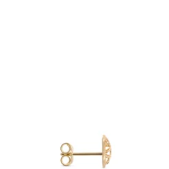 Toscano Two-Tone Butterfly Earrings