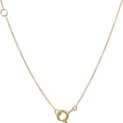 Triple Heart Diamond Necklace, 14K Yellow Gold