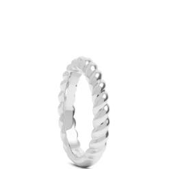 Twisted Band in Sterling Silver