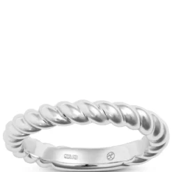 Twisted Band in Sterling Silver