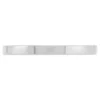 White Gold Polished Pipe Comfort Fit 2mm Band 14K