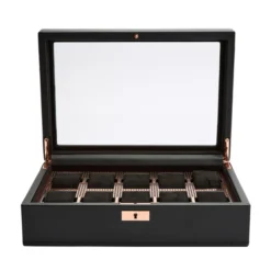 WOLF Axis 10 Piece Watch Box