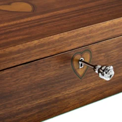 WOLF Ballet Musical Jewellery Box – Sleeping Beauty Walnut Wood