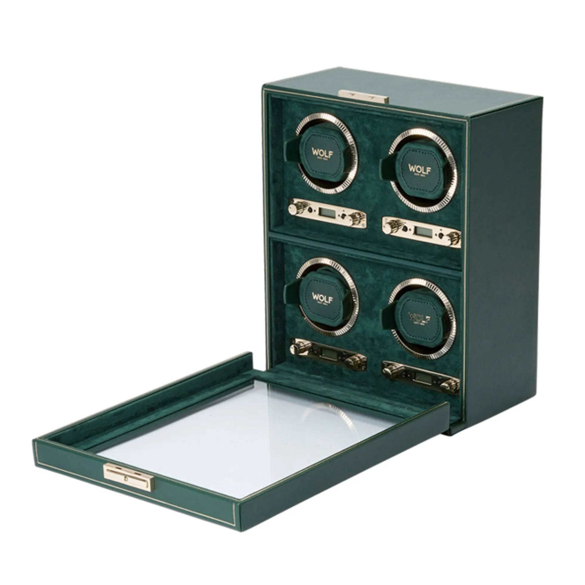 WOLF British Racing 4 Piece Watch Winder