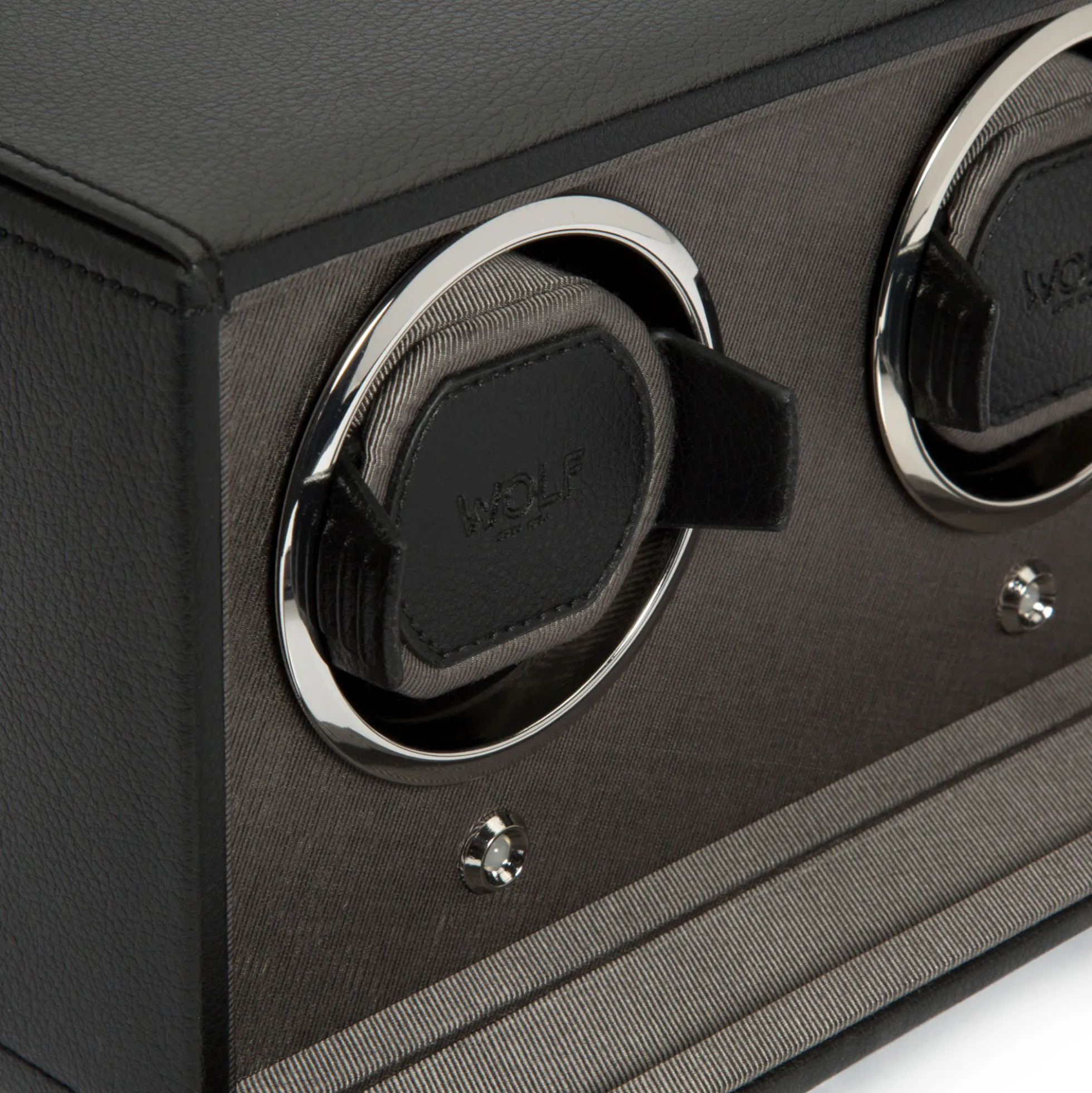 WOLF Cub Double Watch Winder With Cover