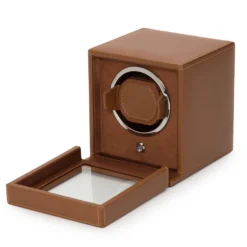 WOLF Cub Single Watch Winder with Cover