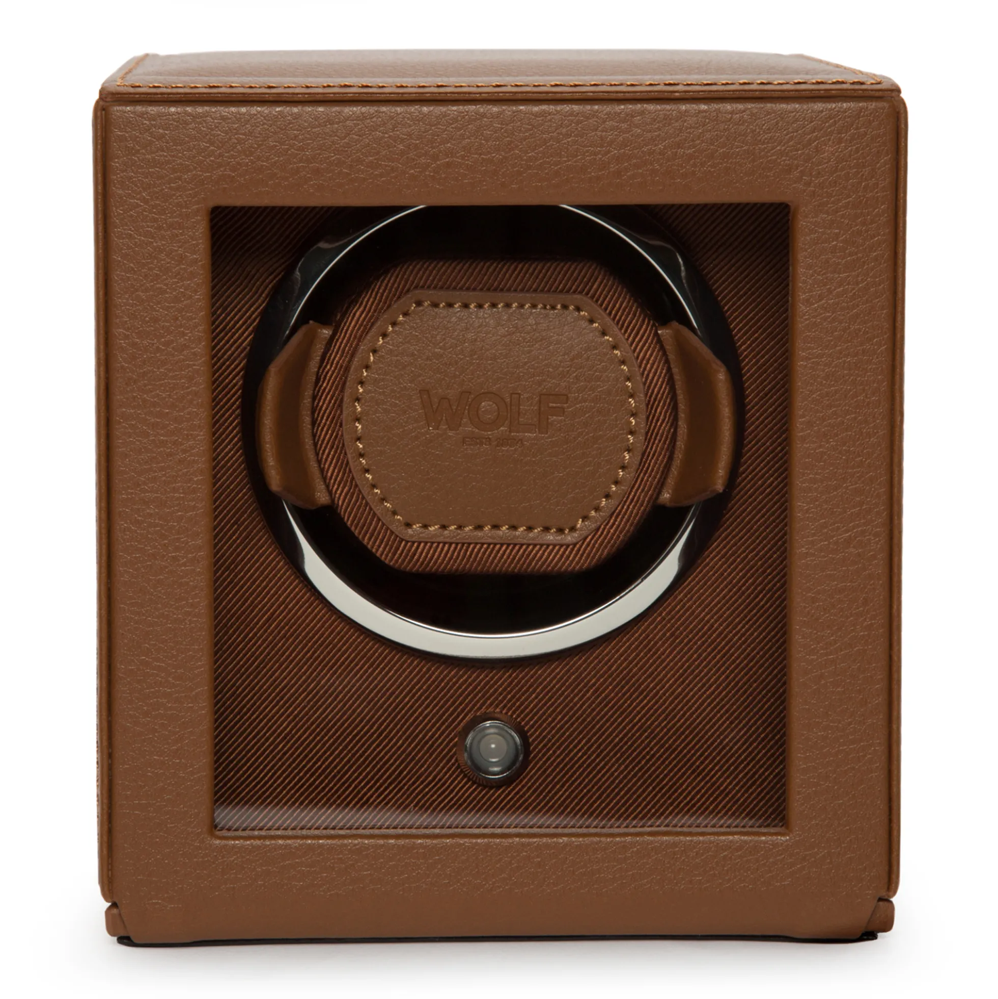 WOLF Cub Single Watch Winder with Cover