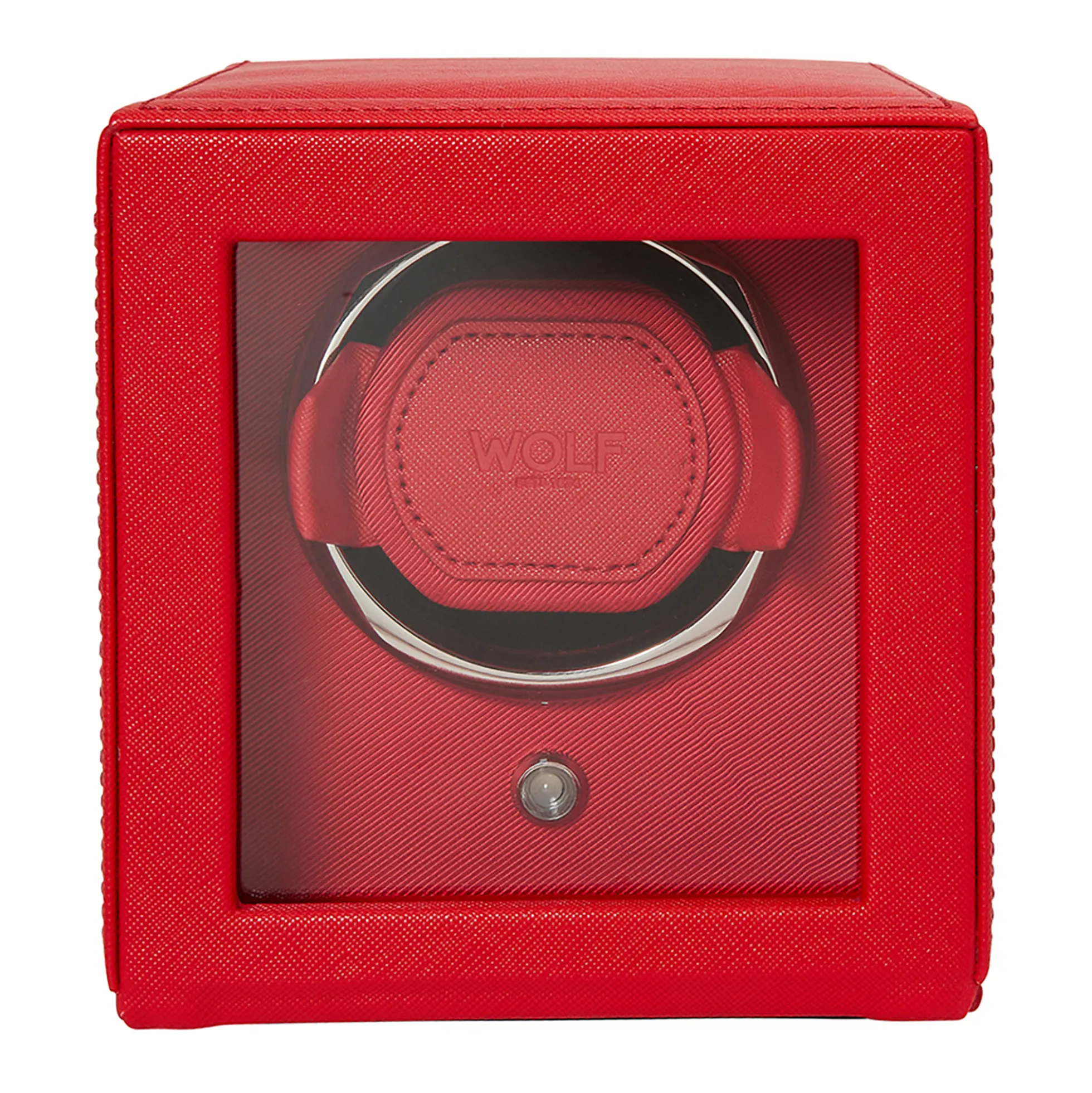 WOLF Cub Single Watch Winder with Cover