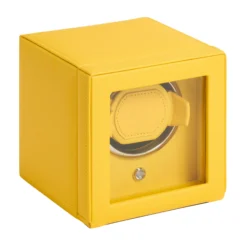 WOLF Cub Single Watch Winder with Cover