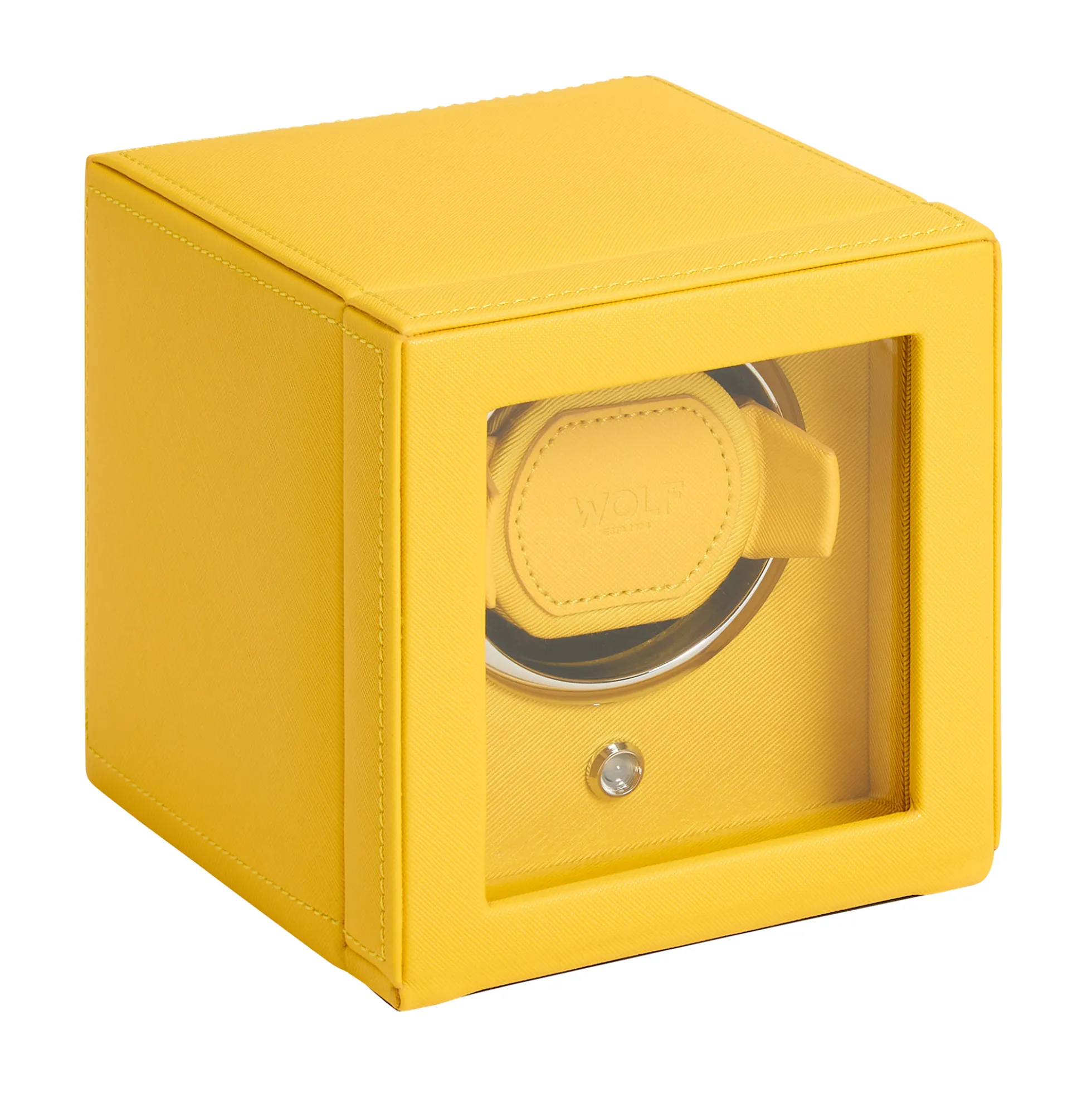 WOLF Cub Single Watch Winder with Cover