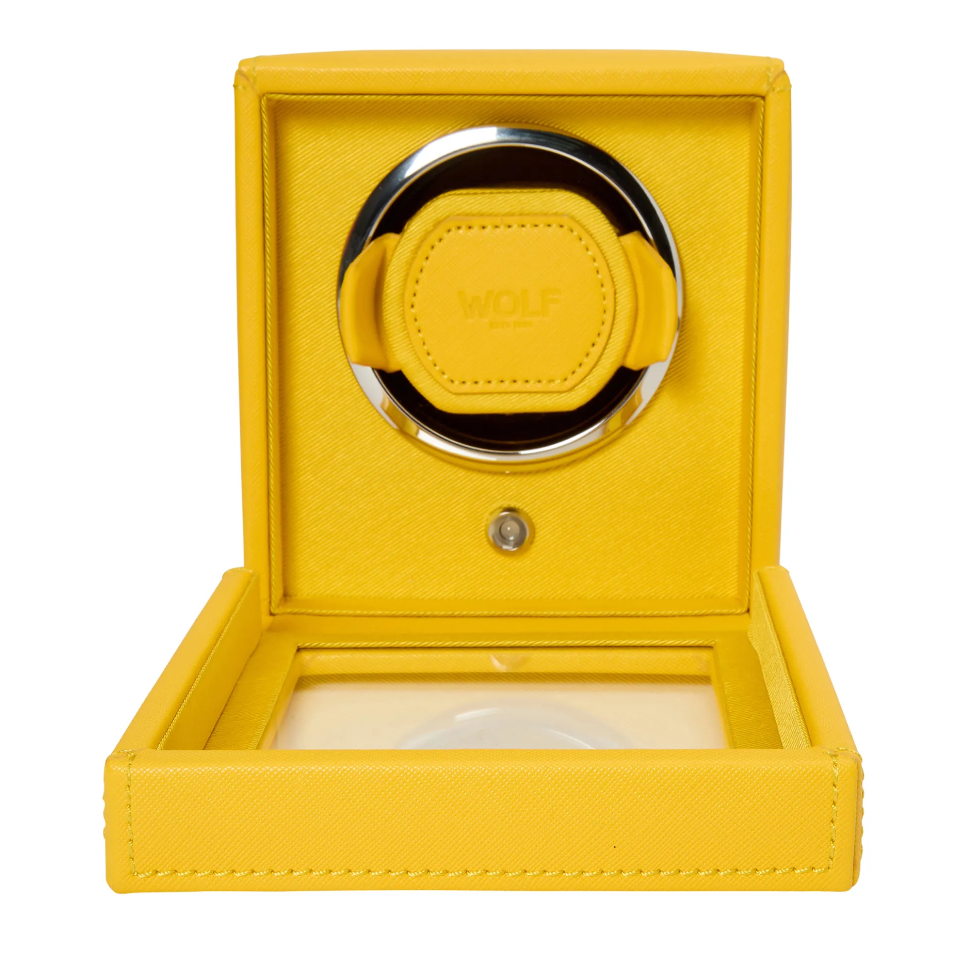WOLF Cub Single Watch Winder with Cover