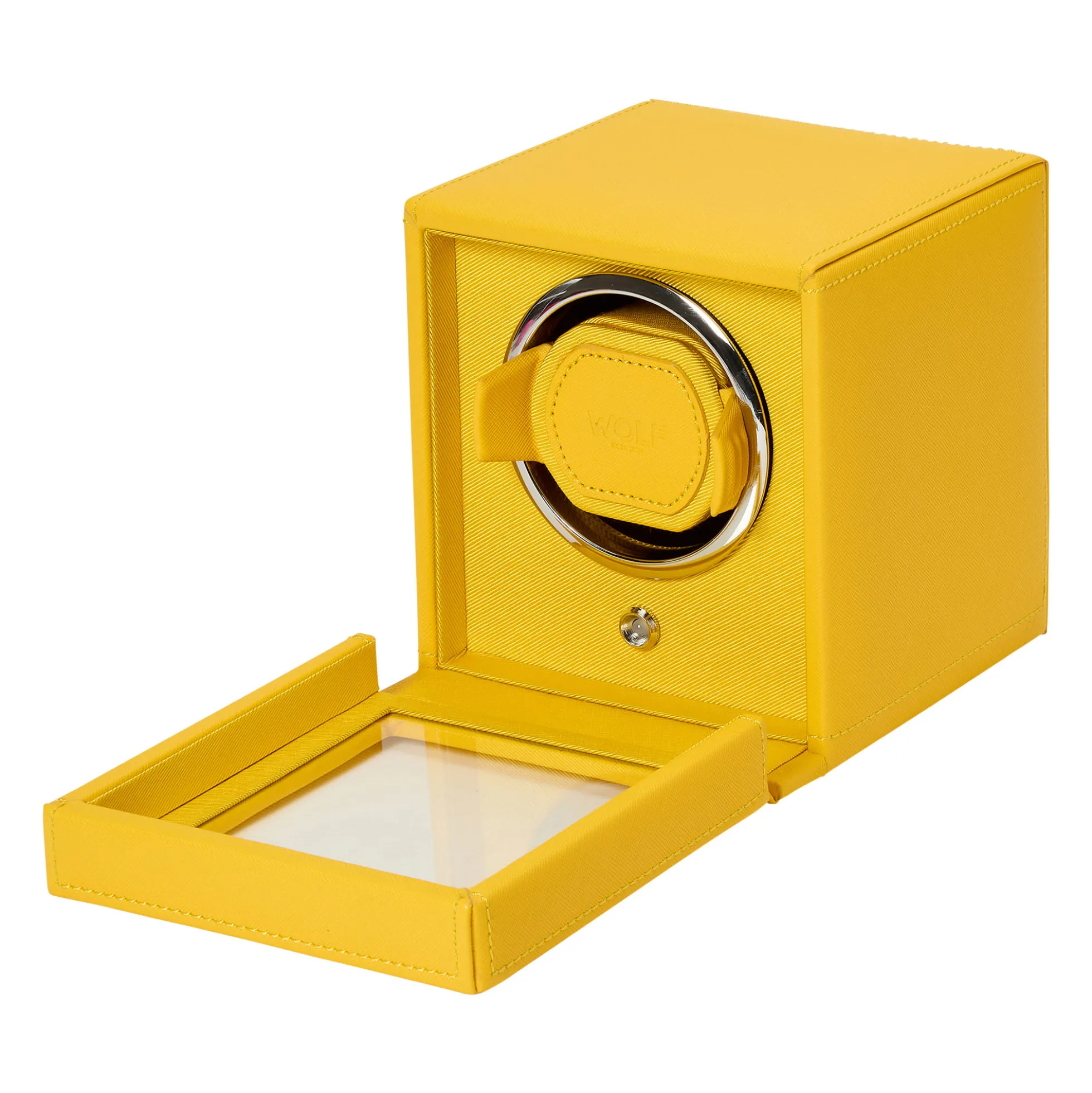 WOLF Cub Single Watch Winder with Cover