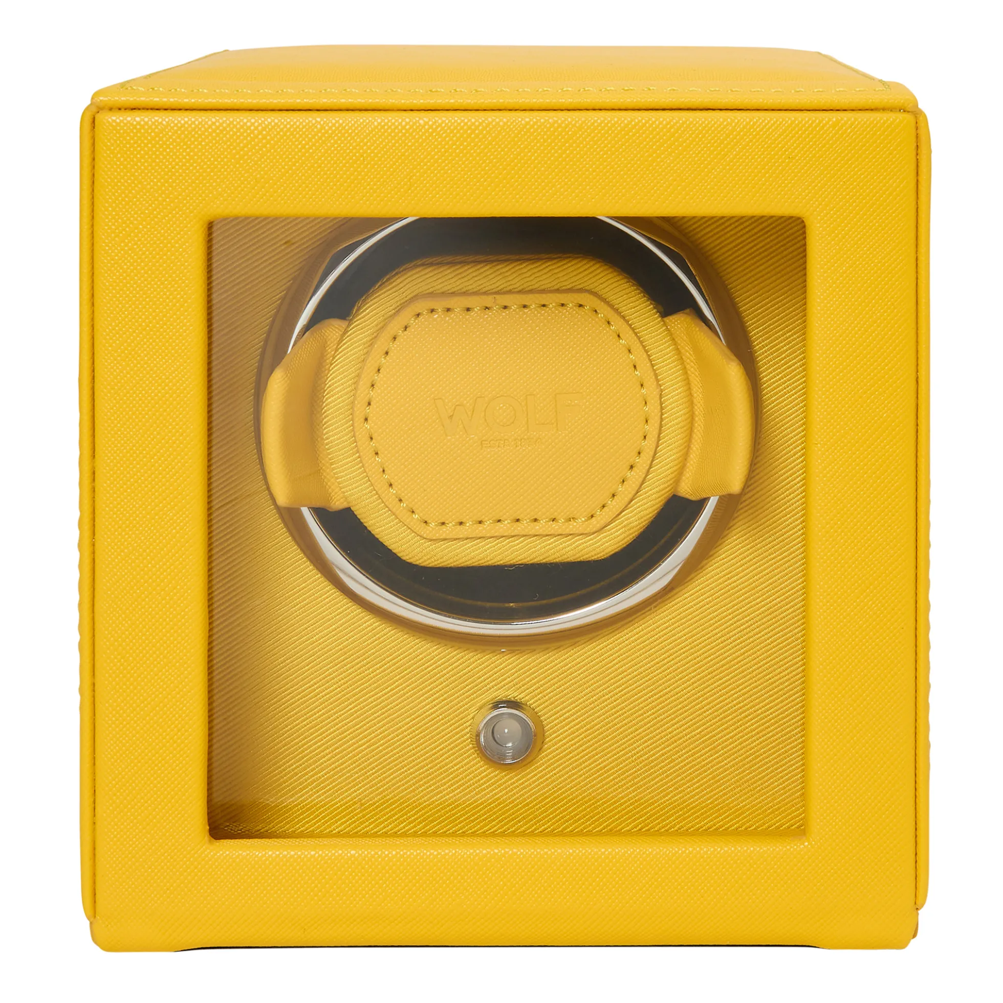 WOLF Cub Single Watch Winder with Cover