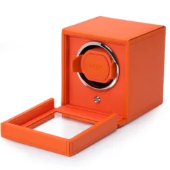 WOLF Cub Single Watch Winder with Cover