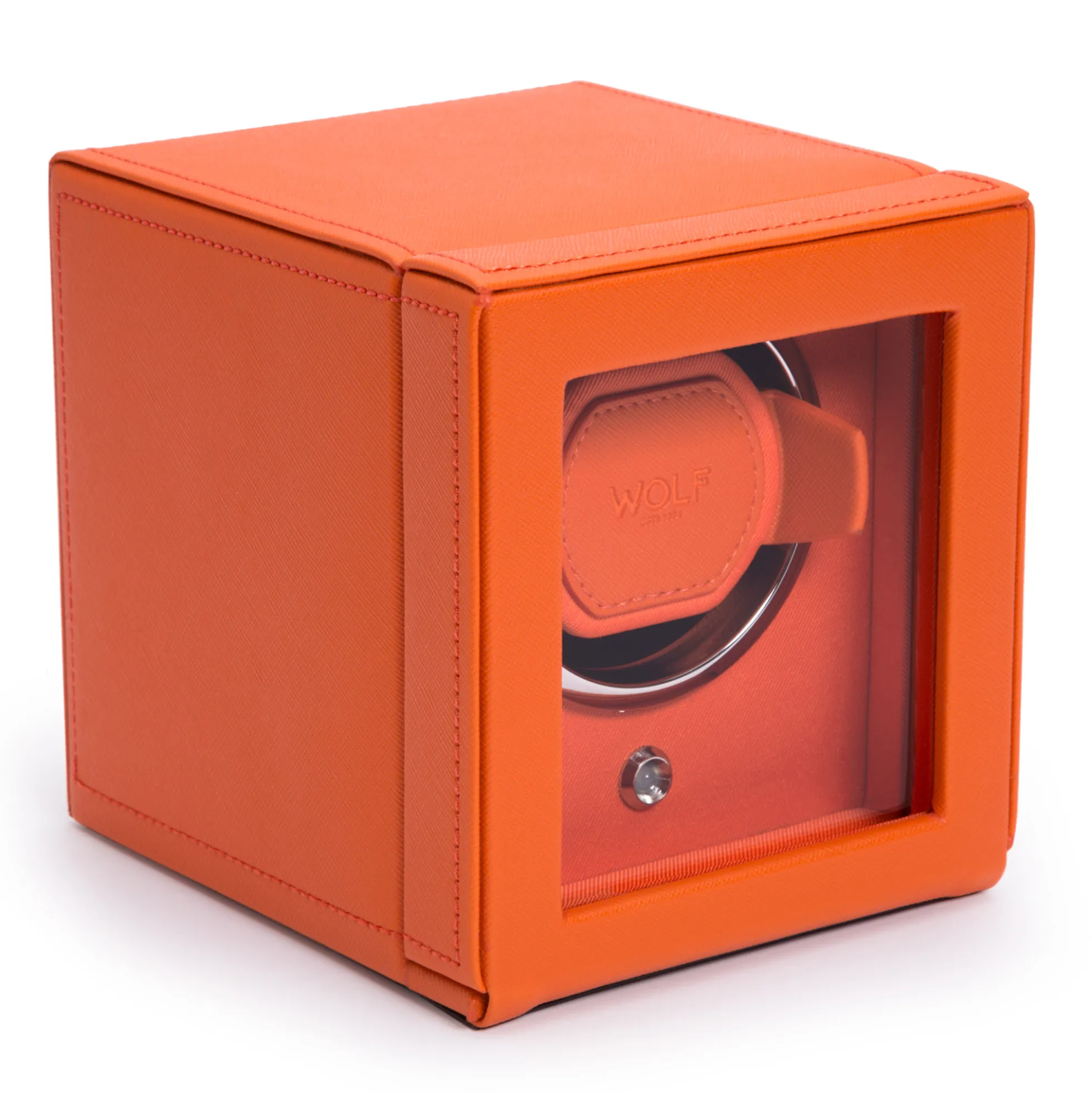 WOLF Cub Single Watch Winder with Cover