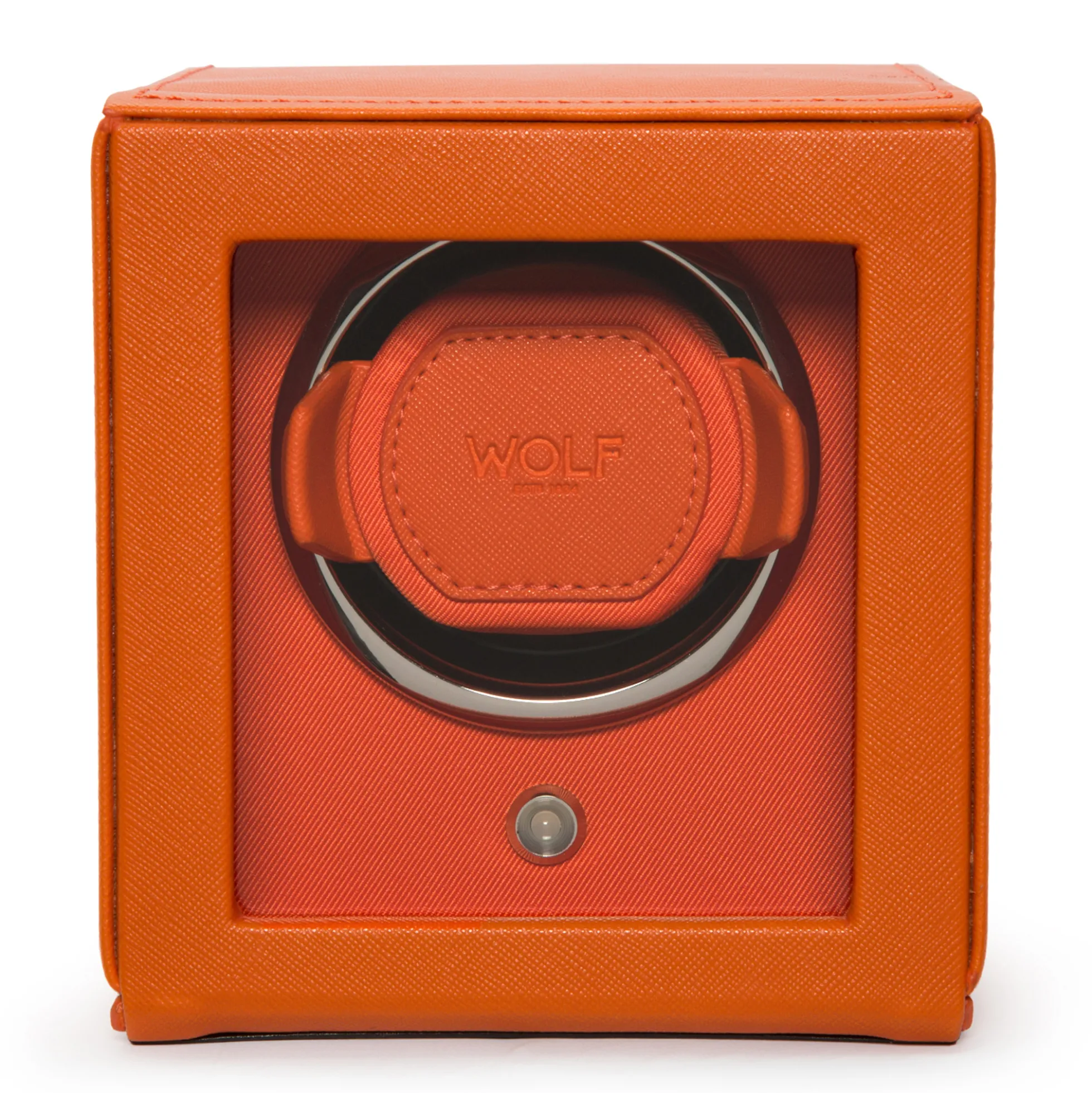 WOLF Cub Single Watch Winder with Cover