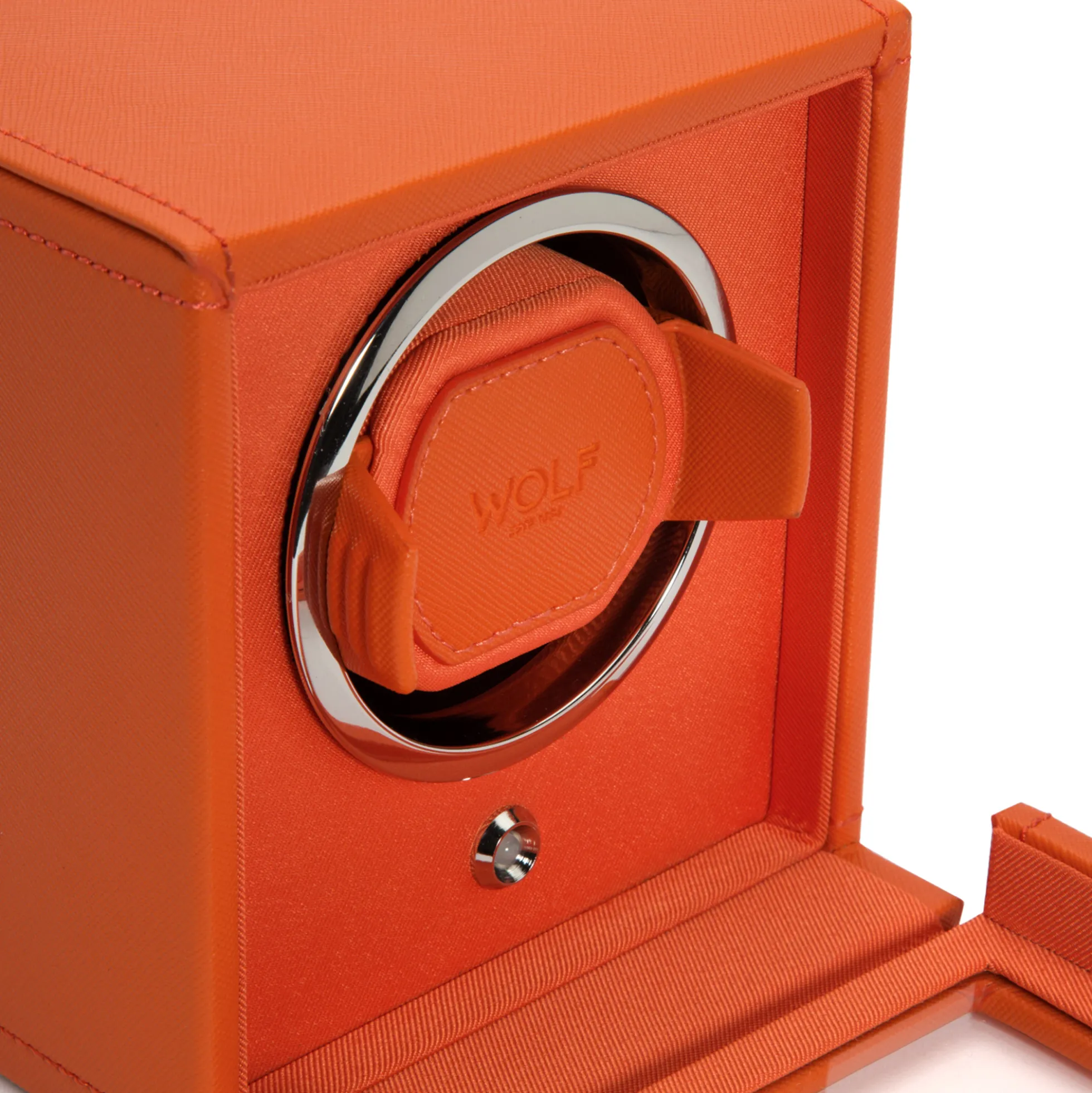 WOLF Cub Single Watch Winder with Cover