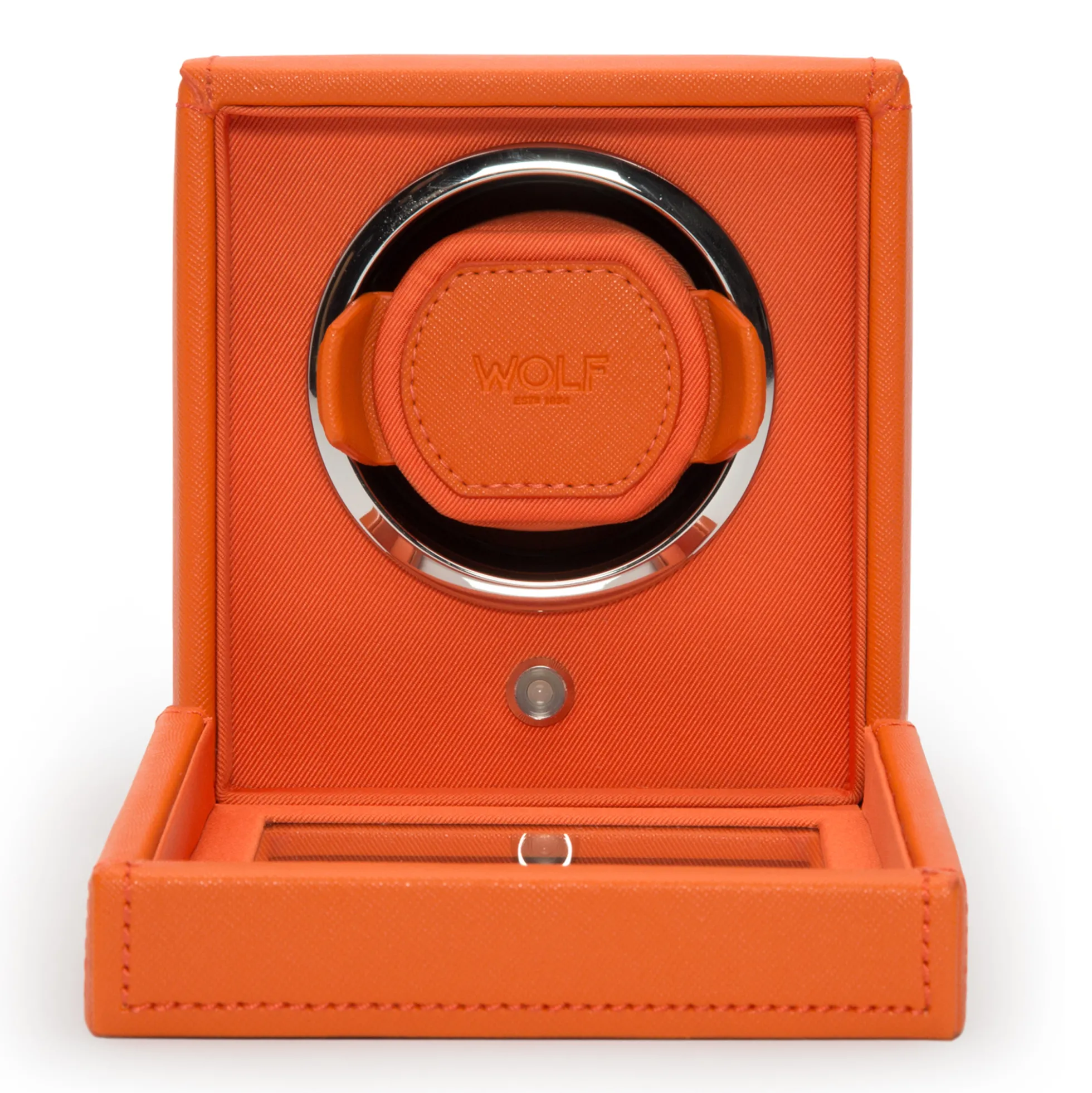 WOLF Cub Single Watch Winder with Cover