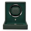 WOLF Cub Single Watch Winder With Green Cover