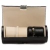 WOLF Palermo Double Watch Roll with Jewelry Pouch