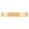 Yellow Gold Polished Pipe Comfort Fit 3mm Band 14K