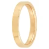 Yellow Gold Polished Pipe Comfort Fit 3mm Band 18K