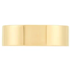 Yellow Gold Polished Pipe Comfort Fit 7mm Band 18K