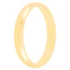 Yellow Gold Polished Rounded 3mm Band 14K
