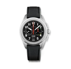 Zenith Aviator's Big Date Flyback Black Dial Watch, 42.5mm
