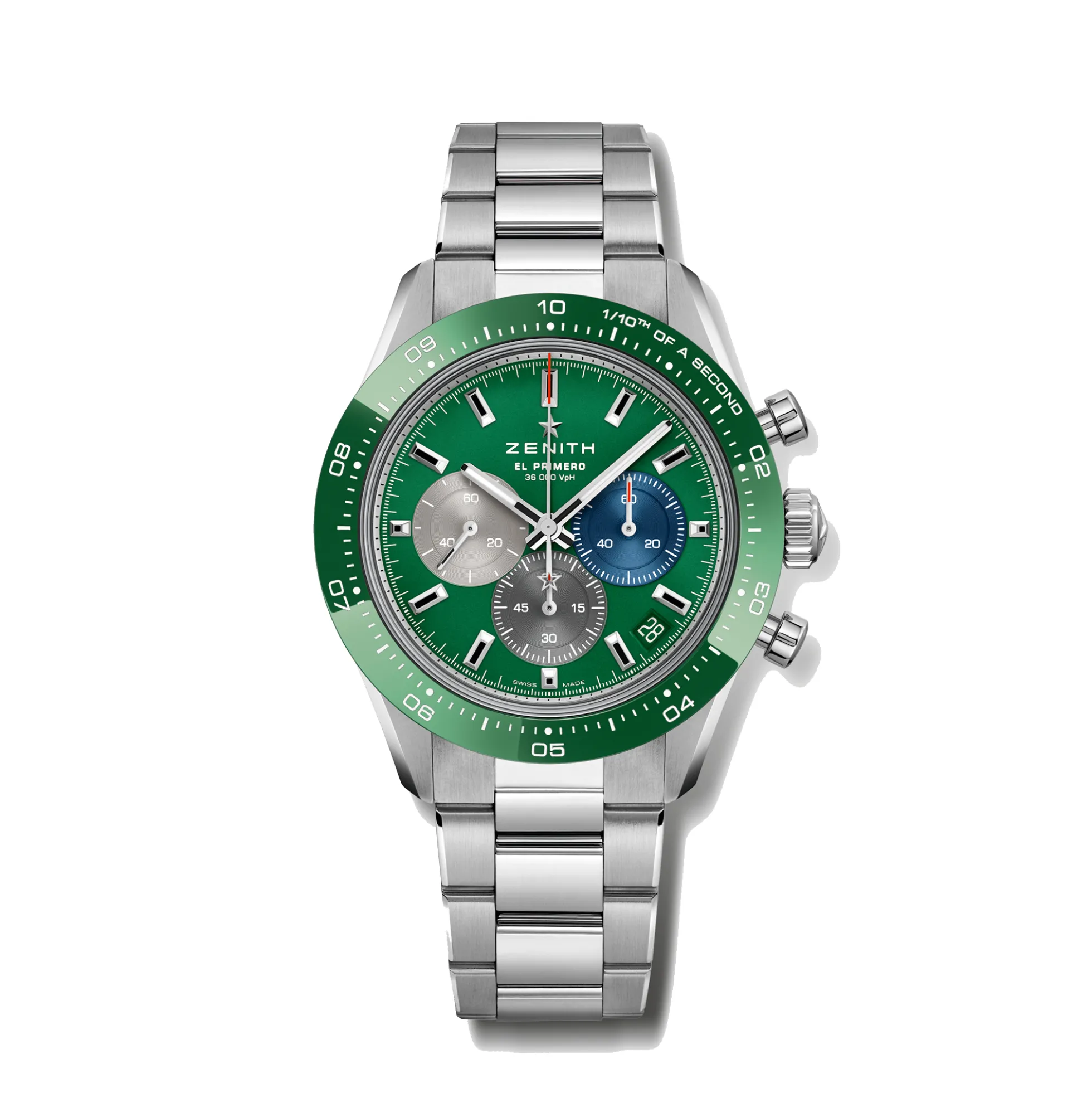 Zenith Chronomaster Sport Watch Lacquered Green Dial, 41mm