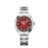 Zenith DEFY Revival A3691 Watch Red Dial Steel Bracelet, 37mm